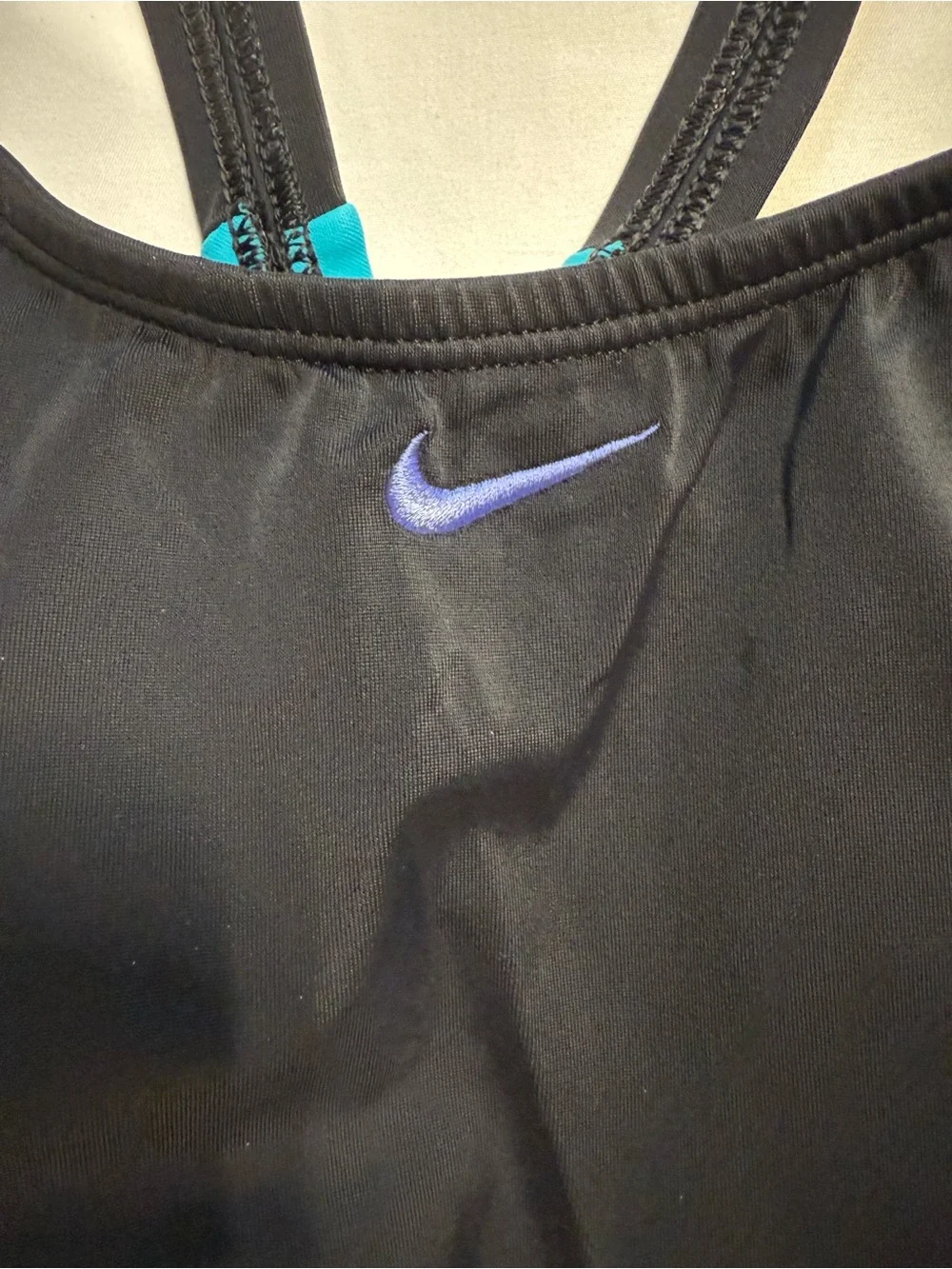 Nike Womens XL Tankini Swim Tops Racerback Athletic Swimsuit Lot of 2